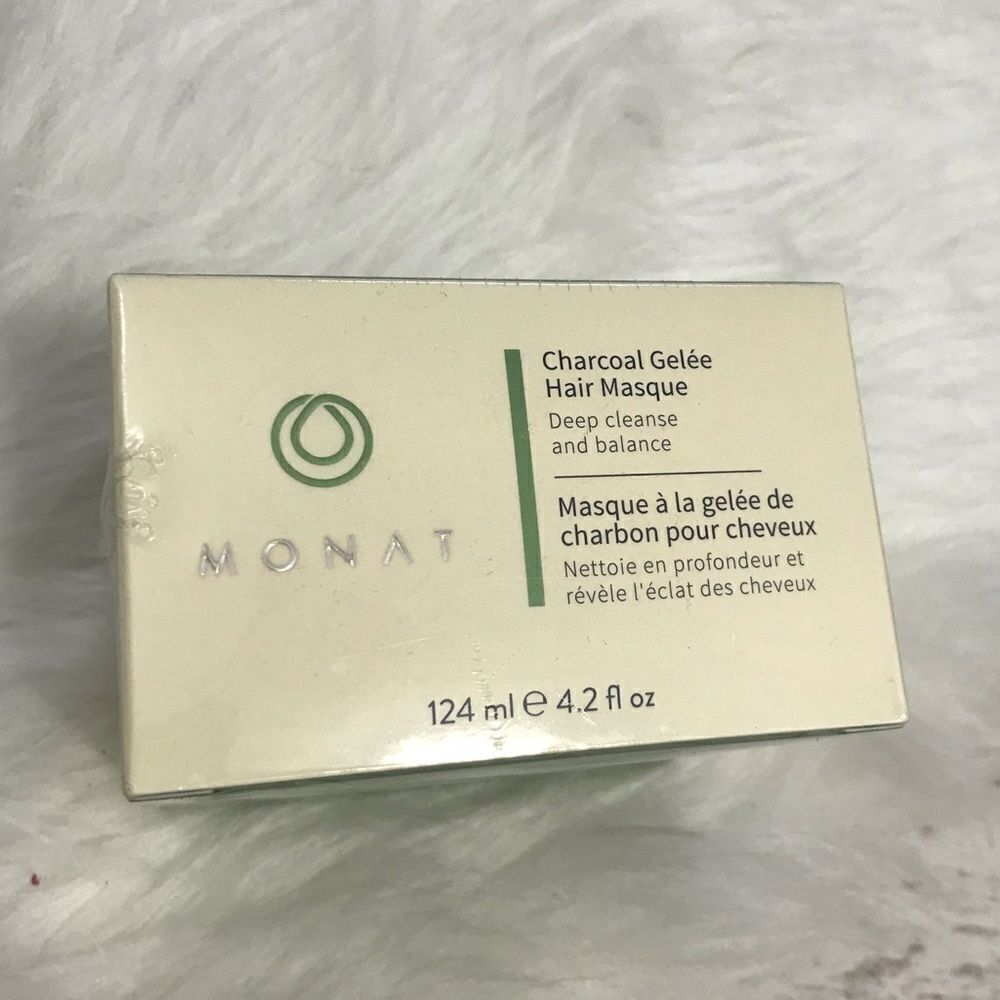 Monat CHARCOAL GELÉE HAIR MASQUE‎ MASK. NIB